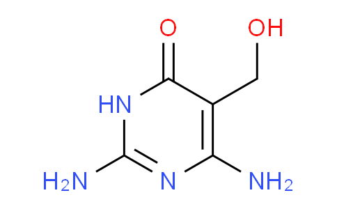 CAS No. 79595-72-5, 2,6-diamino-5-(hydroxymethyl)pyrimidin-4(3H)-one