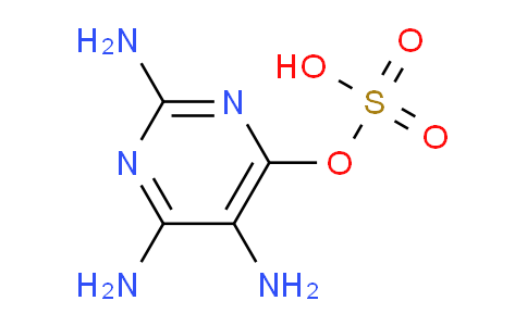 CAS No. 1603-02-7, 2,5,6-Triaminopyrimidin-4-yl hydrogen sulfate