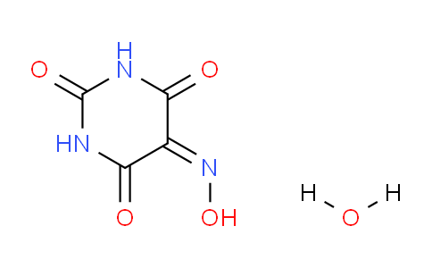 CAS No. 26351-19-9, 5-(Hydroxyimino)pyrimidine-2,4,6(1H,3H,5H)-trione hydrate