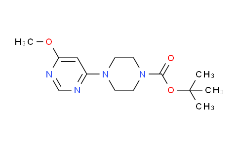 DY737247 | 1353954-40-1 | tert-Butyl 4-(6-methoxypyrimidin-4-yl)piperazine-1-carboxylate