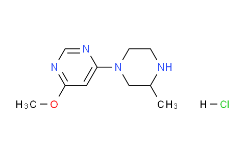 CAS No. 1353974-08-9, 4-Methoxy-6-(3-methylpiperazin-1-yl)pyrimidine hydrochloride