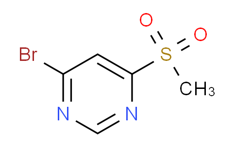 CAS No. 1367905-95-0, 4-bromo-6-(methylsulfonyl)pyrimidine