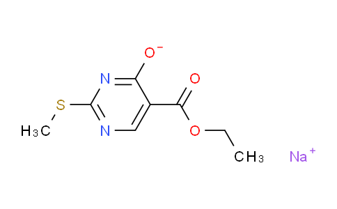 CAS No. 102061-91-6, sodium 5-(ethoxycarbonyl)-2-(methylthio)pyrimidin-4-olate