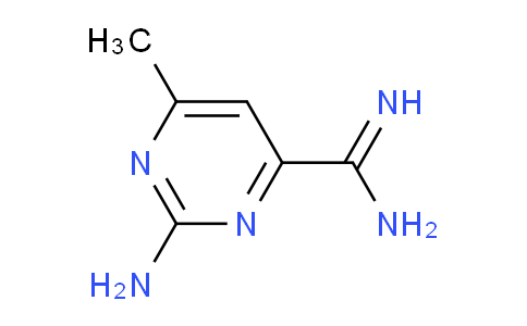 CAS No. 1116339-75-3, 2-Amino-6-methylpyrimidine-4-carboximidamide