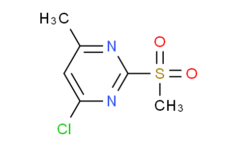 CAS No. 55329-22-1, 4-chloro-6-methyl-2-(methylsulfonyl)pyrimidine