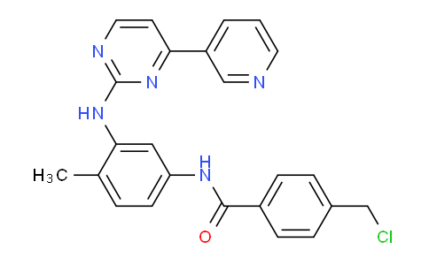 CAS No. 404844-11-7, 4-Chloromethyl-N-[4-methyl-3-[[4-(pyridin-3-yl)pyrimidin-2-yl]amino]phenyl]benzamide