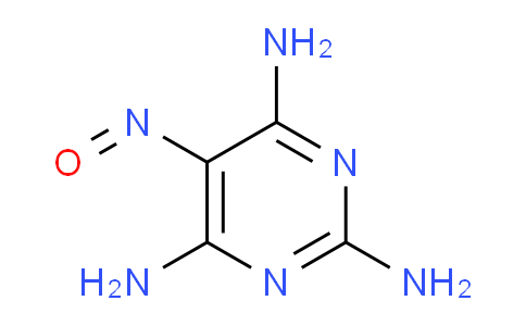 CAS No. 1006-23-1, 5-nitroso-2,4,6-triaminopyrimidine