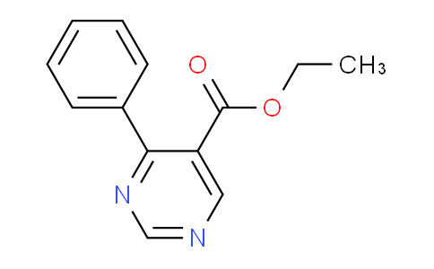 CAS No. 100724-16-1, ethyl 4-phenylpyrimidine-5-carboxylate