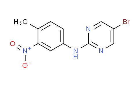 CAS No. 1123515-36-5, 5-bromo-N-(4-methyl-3-nitrophenyl)pyrimidin-2-amine