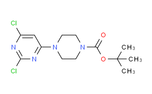 CAS No. 1155306-28-7, tert-Butyl 4-(2,6-dichloropyrimidin-4-yl)piperazine-1-carboxylate