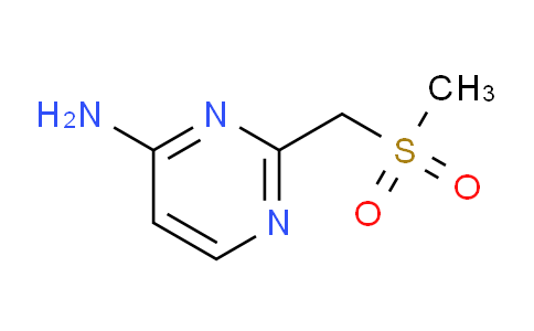 CAS No. 1248236-11-4, 2-((Methylsulfonyl)methyl)pyrimidin-4-amine