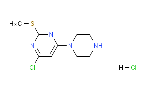 CAS No. 1261231-26-8, 4-Chloro-2-(methylthio)-6-(piperazin-1-yl)pyrimidine hydrochloride