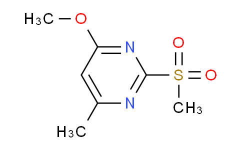 CAS No. 57268-32-3, 4-Methoxy-6-methyl-2-(methylsulfonyl)pyrimidine