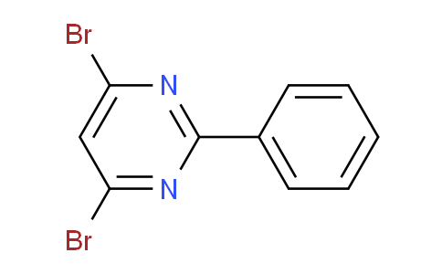 CAS No. 83217-06-5, 4,6-dibromo-2-phenylpyrimidine