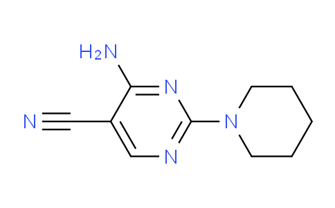 CAS No. 90973-23-2, 4-amino-2-(piperidin-1-yl)pyrimidine-5-carbonitrile