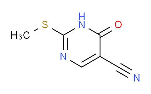 2-(methylthio)-6-oxo-1,6-dihydropyrimidine-5-carbonitrile