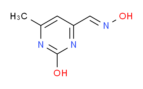 CAS No. 7147-27-5, (E)-2-hydroxy-6-methylpyrimidine-4-carbaldehyde oxime