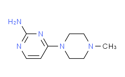 CAS No. 856973-81-4, 4-(4-Methylpiperazin-1-yl)pyrimidin-2-amine