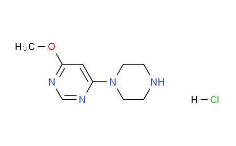 CAS No. 879215-72-2, 4-Methoxy-6-(piperazin-1-yl)pyrimidine hydrochloride