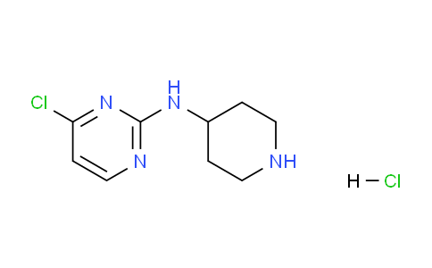 CAS No. 1185310-78-4, 4-chloro-N-(piperidin-4-yl)pyrimidin-2-amine hydrochloride