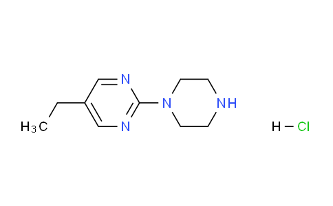 CAS No. 1245645-32-2, 5-ethyl-2-(piperazin-1-yl)pyrimidine hydrochloride