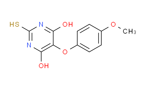 CAS No. 1245644-64-7, 2-mercapto-5-(4-methoxyphenoxy)pyrimidine-4,6-diol