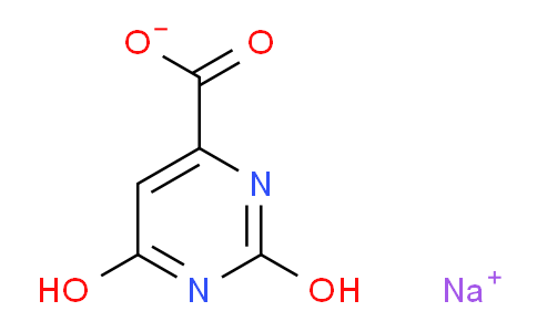CAS No. 154-85-8, sodium 2,6-dihydroxypyrimidine-4-carboxylate
