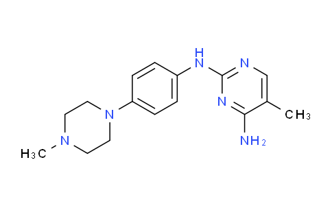CAS No. 936092-52-3, 5-methyl-N2-(4-(4-methylpiperazin-1-yl)phenyl)pyrimidine-2,4-diamine