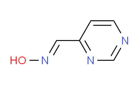 CAS No. 1073-65-0, (E)-pyrimidine-4-carbaldehyde oxime