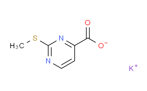 CAS No. 250726-38-6, potassium 2-(methylthio)pyrimidine-4-carboxylate