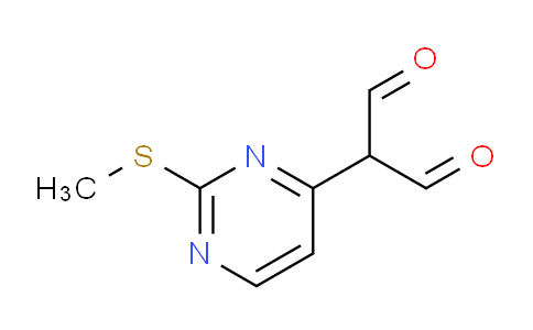 CAS No. 77168-37-7, 2-(2-(methylthio)pyrimidin-4-yl)malonaldehyde