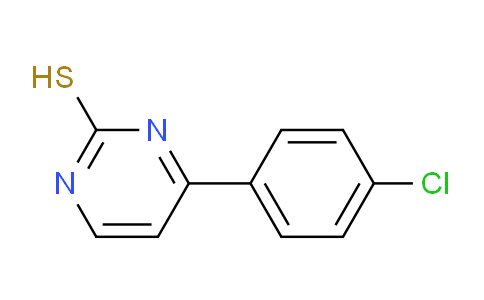 CAS No. 175203-08-4, 4-(4-Chlorophenyl)pyrimidine-2-thiol