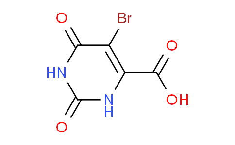 CAS No. 15018-62-9, 5-bromo-2,6-dioxo-1,2,3,6-tetrahydropyrimidine-4-carboxylic acid