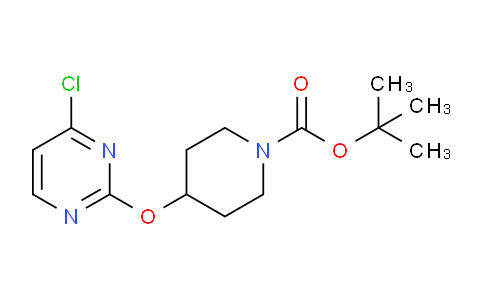 CAS No. 939986-46-6, tert-butyl 4-((4-chloropyrimidin-2-yl)oxy)piperidine-1-carboxylate