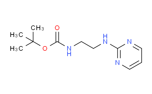 CAS No. 193473-64-2, tert-Butyl (2-(pyrimidin-2-ylamino)ethyl)carbamate