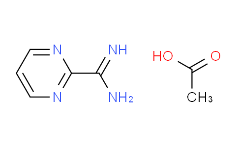 CAS No. 312613-82-4, Pyrimidine-2-carboximidamide acetate