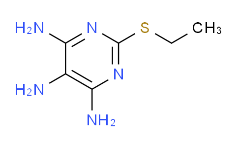 CAS No. 73000-30-3, 2-(Ethylthio)pyrimidine-4,5,6-triamine