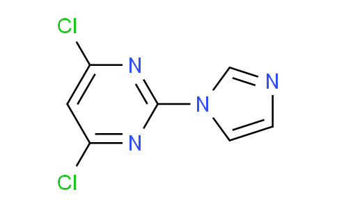 CAS No. 212636-72-1, 4,6-Dichloro-2-(1H-imidazol-1-yl)pyrimidine