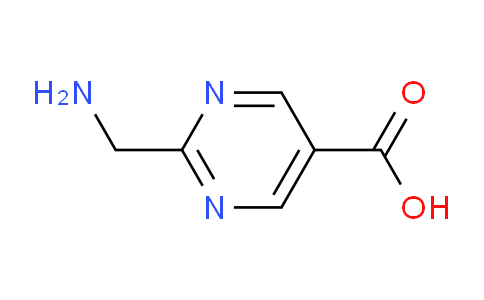 CAS No. 76196-78-6, 2-(Aminomethyl)pyrimidine-5-carboxylic acid