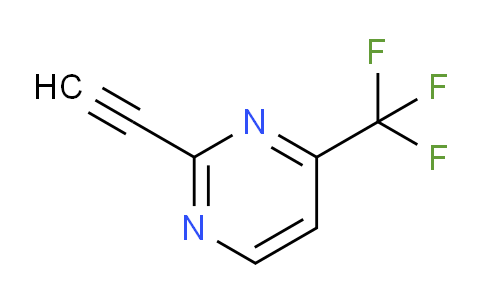 CAS No. 1698055-59-2, 2-Ethynyl-4-(trifluoromethyl)pyrimidine