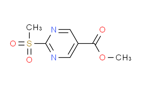 CAS No. 38275-49-9, Methyl 2-(methylsulfonyl)pyrimidine-5-carboxylate