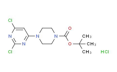 CAS No. 1956355-37-5, tert-Butyl 4-(2,6-dichloropyrimidin-4-yl)piperazine-1-carboxylate hydrochloride