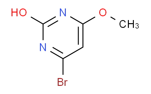 CAS No. 1823870-48-9, 4-Bromo-6-methoxypyrimidin-2-ol