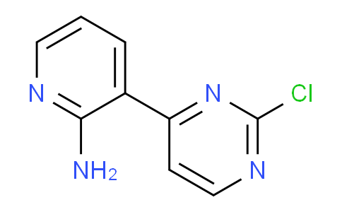 CAS No. 1417518-21-8, 3-(2-Chloropyrimidin-4-yl)pyridin-2-amine