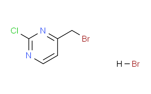 CAS No. 1956309-82-2, 4-(Bromomethyl)-2-chloropyrimidine hydrobromide