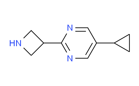 CAS No. 1236861-93-0, 2-(Azetidin-3-yl)-5-cyclopropylpyrimidine