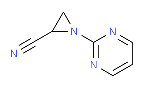 CAS No. 75985-80-7, 1-(Pyrimidin-2-yl)aziridine-2-carbonitrile