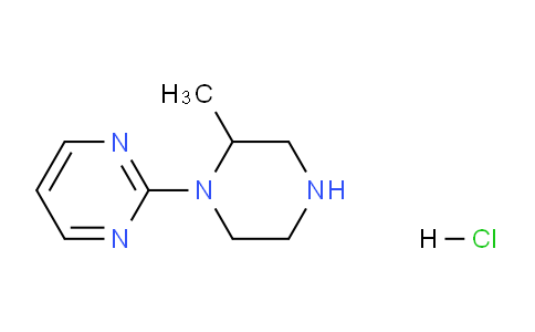 CAS No. 1420863-17-7, 2-(2-Methylpiperazin-1-yl)pyrimidine hydrochloride