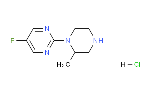 CAS No. 1261233-35-5, 5-fluoro-2-(2-methylpiperazin-1-yl)pyrimidine hydrochloride