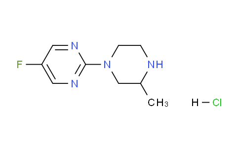CAS No. 1261230-87-8, 5-fluoro-2-(3-methylpiperazin-1-yl)pyrimidine hydrochloride